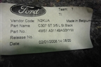 Обшивка багажника левая (хетчбэк) (4M51A31149AG3YYW) для Ford Focus 2 с 2008-2011г