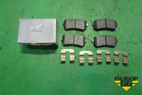 Колодки тормозные задние (новые) (S583021HA10) для Hyundai i30 с 2007-2012г