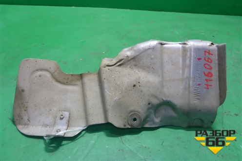 Экран тепловой (нижний на коллектор 1.2л CGP) (03D253035G) для Skoda Rapid с 2013г