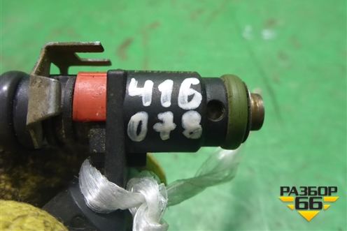 Форсунка инжекторная электрическая ( 1.2л CGP) (03E906031C) для Skoda Rapid с 2013г