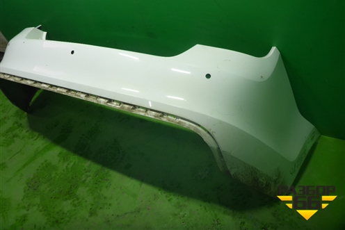 Бампер задний (под парктроник) (60U807421B) для Skoda Rapid с 2013г