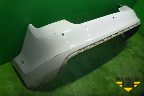 Бампер задний (под парктроник) (60U807421B) для Skoda Rapid с 2013г