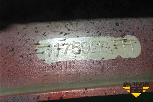 Накладка кабины левая  (продолжение кабины) (3175929) для Volvo TRUCK FH с 2008-2013г (ФШ)