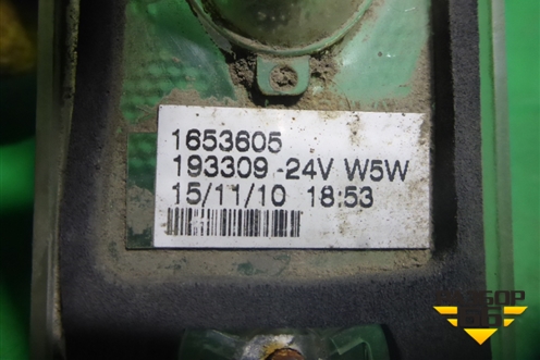 Фонарь подсветки (1653605) для DAF  XF 105 с 2005г