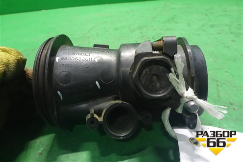 Заслонка дроссельная механическая (1.4л K7JA710) (8200682611) для Renault Logan с 2004-2015г