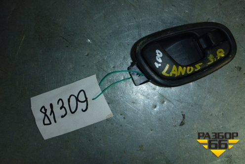 Ручка внутренняя двери задней правой для Chevrolet Lanos с 2004г