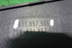Накладка на торпедо (нижняя левая) (6J1857506) для Seat Ibiza с 2008-2017г