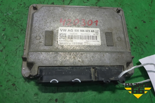 Блок управления двигателем ( 1.2л CGP МКПП) (03E906023AR) для Seat Ibiza с 2008-2017г