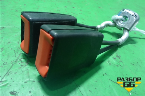 Замок ремня безопасности задний (6R0857739QVZ) для Seat Ibiza с 2008-2017г