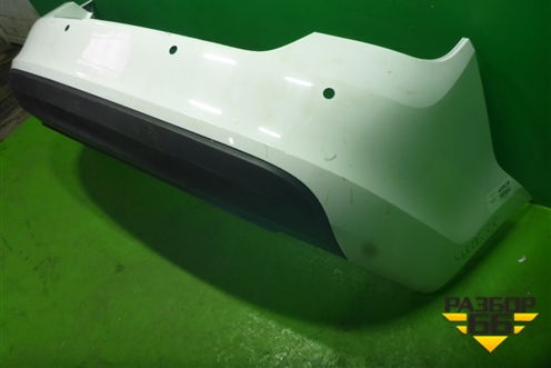 Бампер задний (под парктроник) (60U807421B) для Skoda Rapid с 2013г