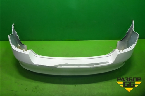 Бампер задний (под парктроник) (60U807421B) для Skoda Rapid с 2013г