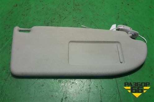 Козырёк солнцезащитный правый (6L2857552A) для Seat Ibiza с 2008-2017г