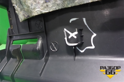 Полка багажника (седан) для Mitsubishi Lancer-X с 2007г