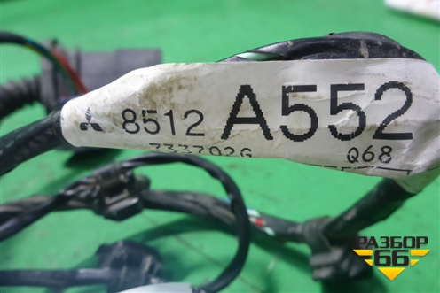 Проводка двери задней левой (электрический стеклоподъёмник) (8512A552) для Mitsubishi Lancer-X с 2007г