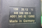 Пульт управления пневморессорами (A0015458213) для Mercedes Benz  TRUCK Axor 2 с 2004г