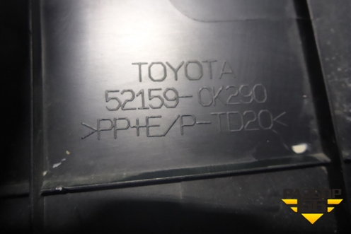 Накладка заднего бампера нижняя (подножка) (521590K290) для Toyota Hilux с 2015г