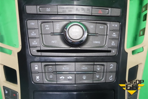 Модуль управления климатической установкой (25837761) для Cadillac CTS с 2008-2013г