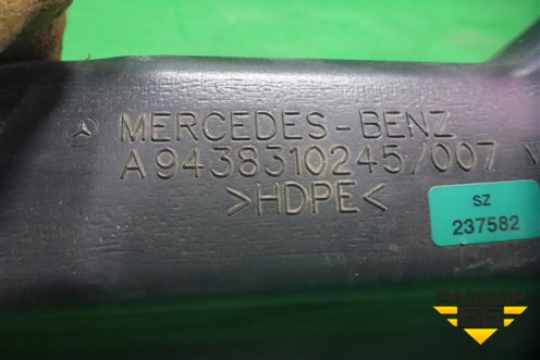 Воздуховод отопителя для Mercedes Benz  TRUCK Actros MP3 с 2008г
