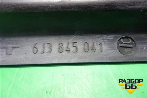Стекло глухое левое (3-х дверный кузов 2010г) (6J3845041C) для Seat Ibiza с 2008-2017г