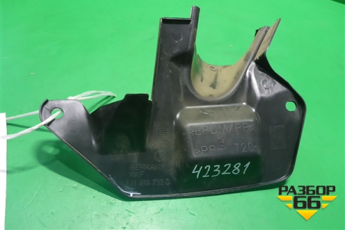 Кожух рулевой колонки (нижний на пол) (1J1419732D) для Skoda Octavia (А4) с 1997-2011г
