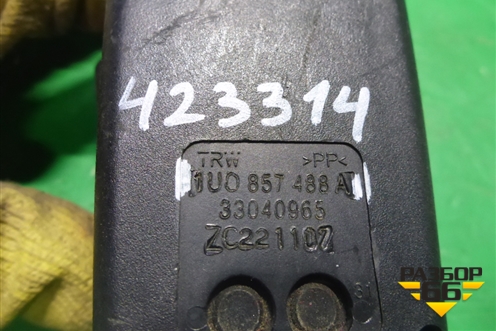 Замок ремня безопасности задний (двойной) (1U0857488A) для Skoda Octavia (А4) с 1997-2011г