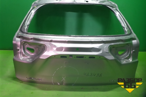 Дверь багажника без стекла (6700548720) для Lexus RX 350 c 2015г