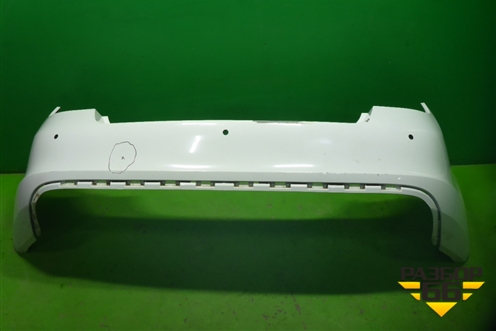 Бампер задний (под парктроник) (60U807421B) для Skoda Rapid с 2013г