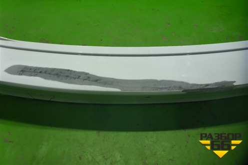 Бампер задний (под парктроник) (60U807421B) для Skoda Rapid с 2013г
