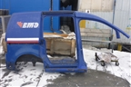 Боковина кузова правая (короткая база под распашные двери) для Volkswagen Caddy с 2004-2016г