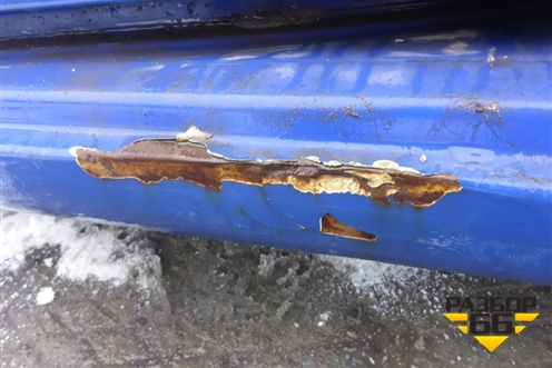 Боковина кузова правая (короткая база под распашные двери) для Volkswagen Caddy с 2004-2016г