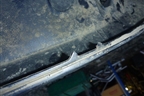 Юбка переднего бампера (после 2009г) для Honda CR-V(RE) с 2006-2012г
