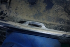 Юбка переднего бампера (после 2009г) для Honda CR-V(RE) с 2006-2012г