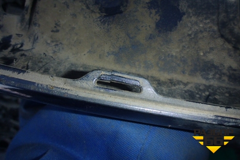 Юбка переднего бампера (после 2009г) для Honda CR-V(RE) с 2006-2012г