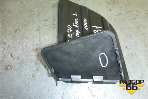 Решетка в передний бампер левая (новая) (51747222875) для BMW X5 E70 с 2007-2013г