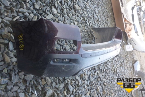 Бампер задний (под парктроник) (5215948170) для Toyota Highlander с 2007-2013г (Хайлендер)