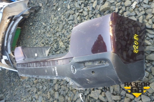 Бампер задний (под парктроник) (5215948170) для Toyota Highlander с 2007-2013г (Хайлендер)