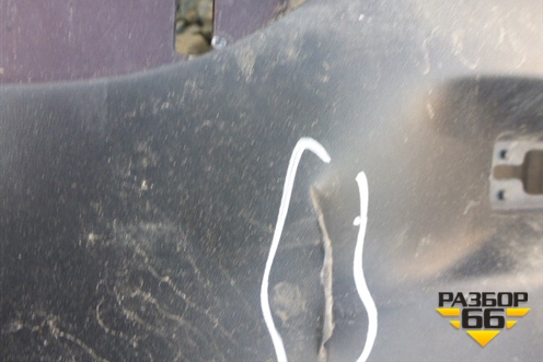 Бампер задний (под парктроник) (5215948170) для Toyota Highlander с 2007-2013г (Хайлендер)