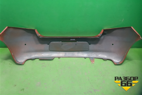 Бампер задний (под парктроник) (521590D130) для Toyota Yaris с 2005-2011г