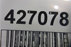 Накладка двери багажника (хром) (A4476940082) для Mercedes Benz V-Klass Vito/Viano W 447 с 2014г