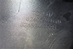 Накладка заднего бампера (после 2015г) (5240542010) для Toyota Rav-4 с 2012-2019г