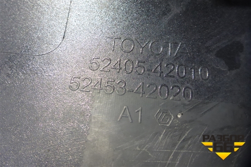 Накладка заднего бампера (после 2015г) (5240542010) для Toyota Rav-4 с 2012-2019г