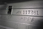 Накладка на порог наружная левая (на подножку новая) (MN117261) для Mitsubishi Pajero/Montero с 2000-2006г