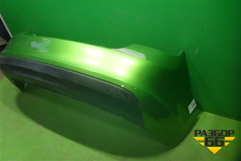 Бампер задний (60U807421B) для Skoda Rapid с 2013г