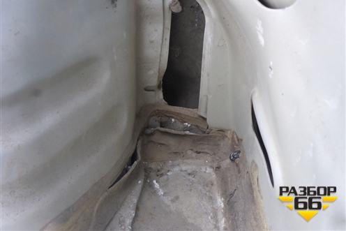 Крыло заднее правое (5-ти дверный кузов) для Opel Corsa D с 2006-2014г