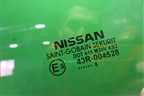 Стекло двери задней левой форточка (седан 2008г) (82263EL400) для Nissan Tiida (C11X) с 2004-2013г