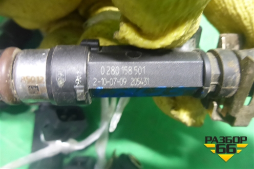 Форсунка инжекторная электрическая (1.2л Z12XEP) (0280158501) для Opel Corsa D с 2006-2014г