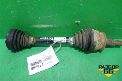 Привод передний левый (1.6л A16LET turbo МКПП) для Opel Astra J с 2009г
