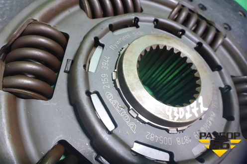Диск сцепления (AT2412D  пробег30000км (21593944) для Volvo TRUCK FM с 2001-2013г (ФМ)