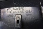 Накладка на щиток приборов (5J1857053A) для Skoda Fabia с 2007-2014г