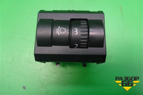 Переключатель корректора фар (5J0941333A) для Skoda Fabia с 2007-2014г